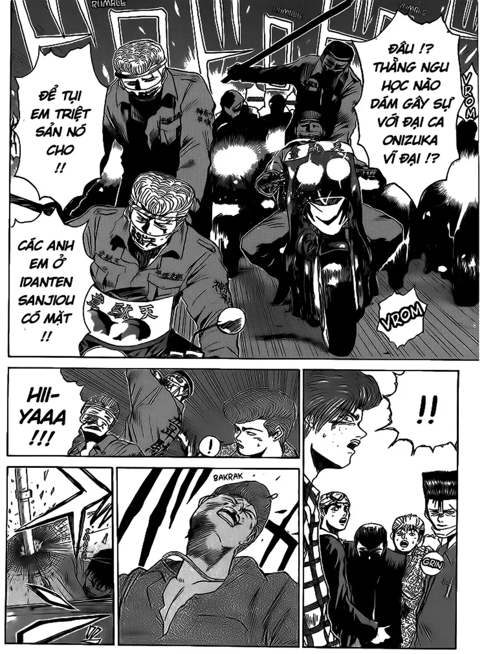 Truyện Tranh Young Gto - Shonan Junai Gumi trang 4