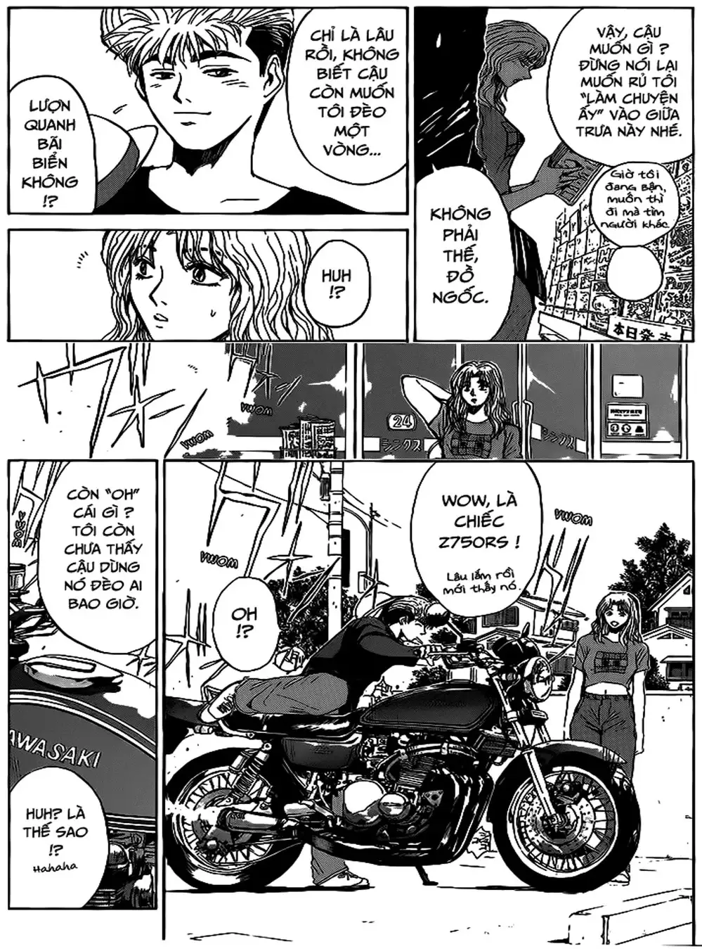 Truyện Tranh Young Gto - Shonan Junai Gumi trang 4