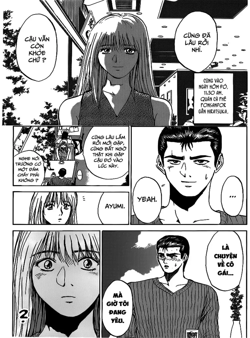 Truyện Tranh Young Gto - Shonan Junai Gumi trang 4