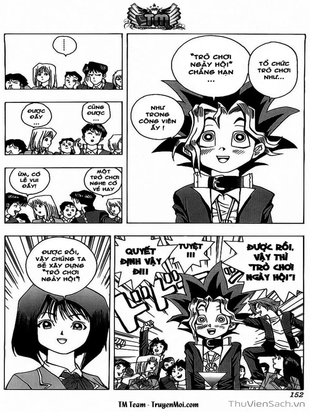 Truyện Tranh Vua Trò Chơi - Yugi Oh trang 5
