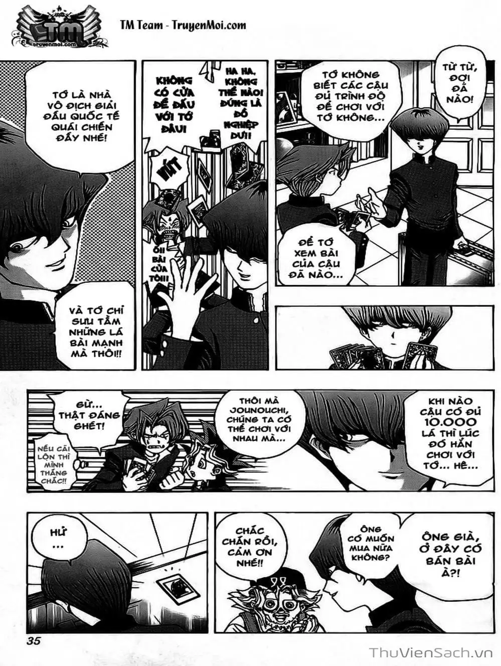 Truyện Tranh Vua Trò Chơi - Yugi Oh trang 5