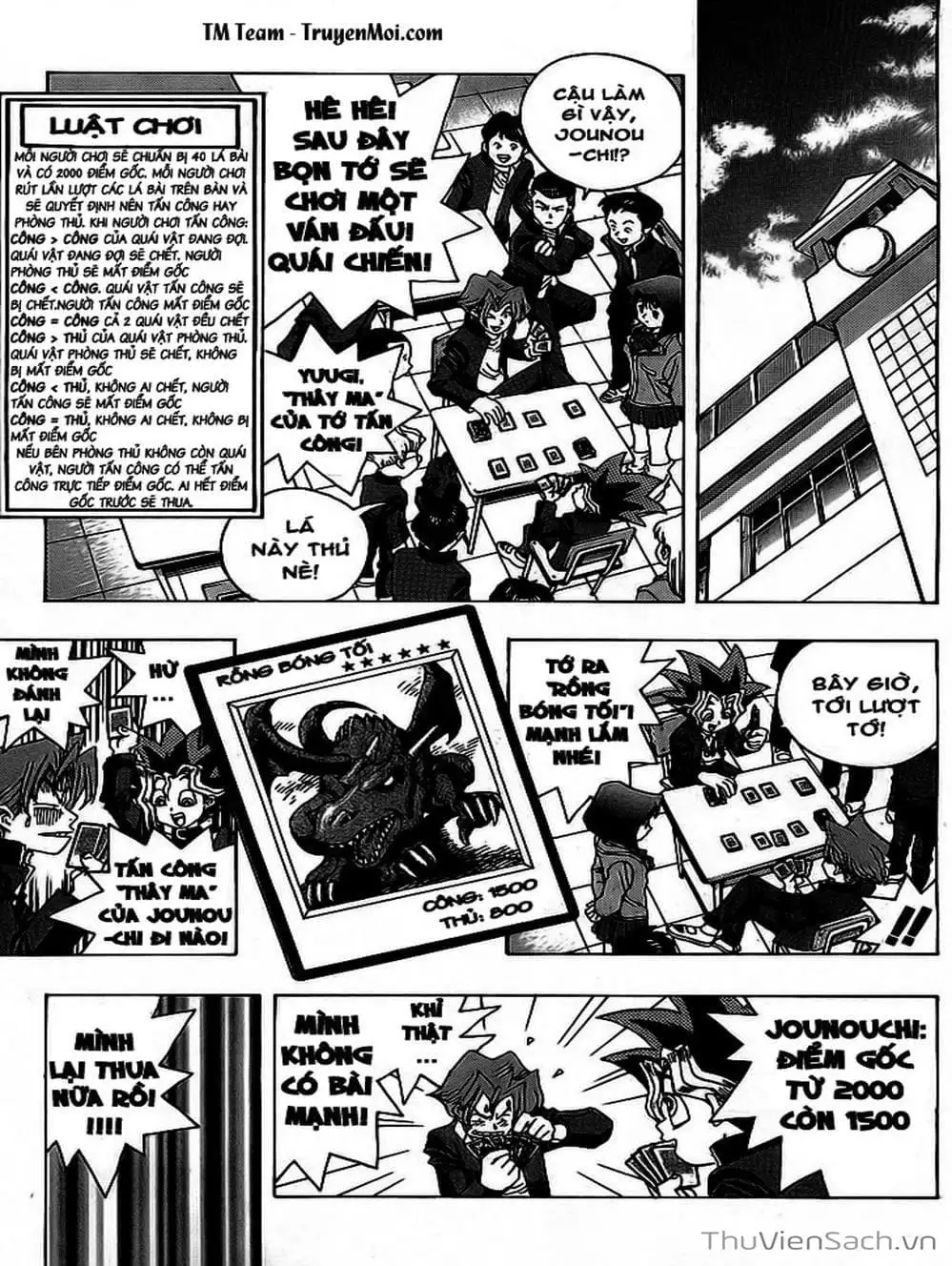 Truyện Tranh Vua Trò Chơi - Yugi Oh trang 5