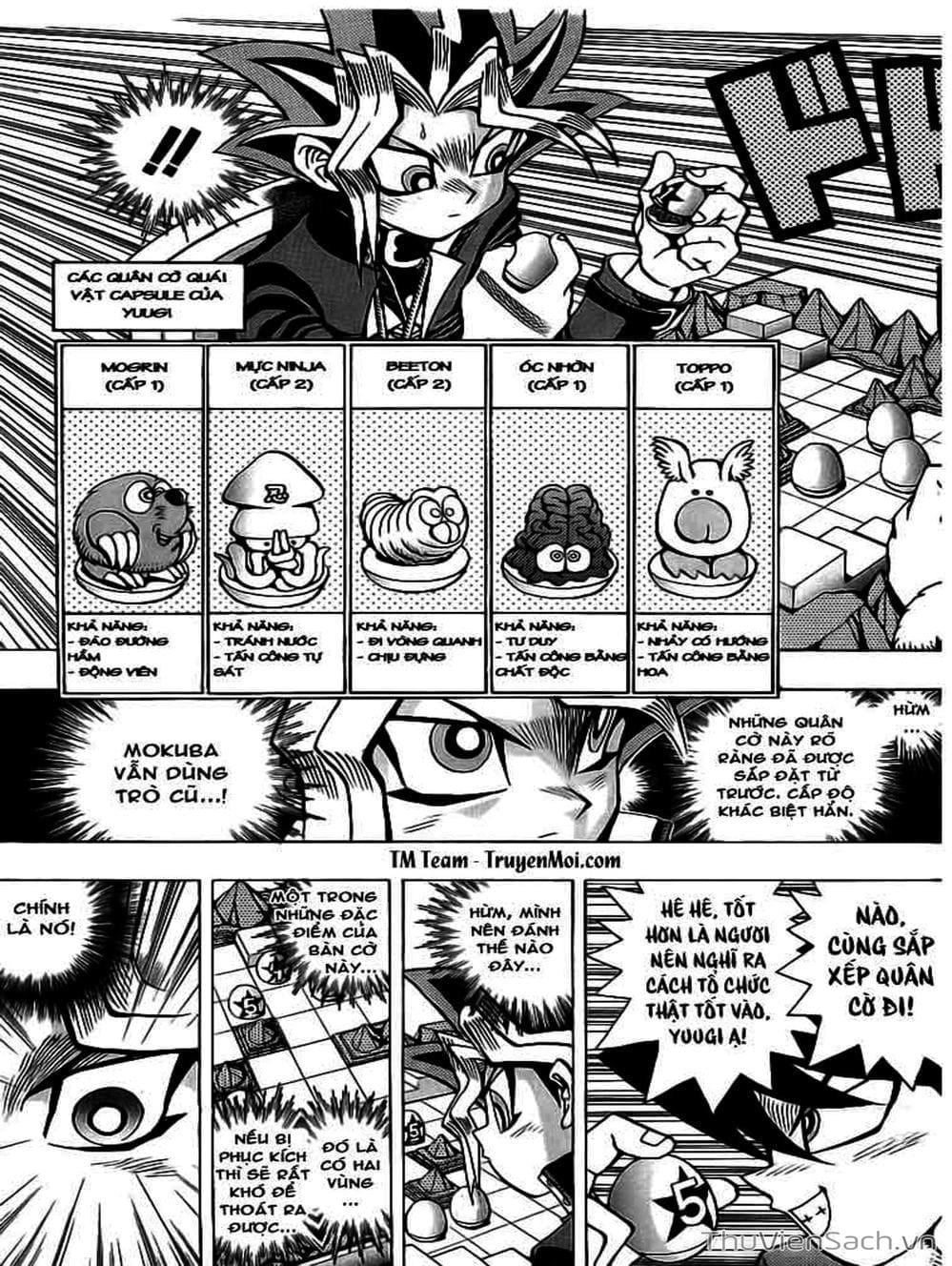 Truyện Tranh Vua Trò Chơi - Yugi Oh trang 5