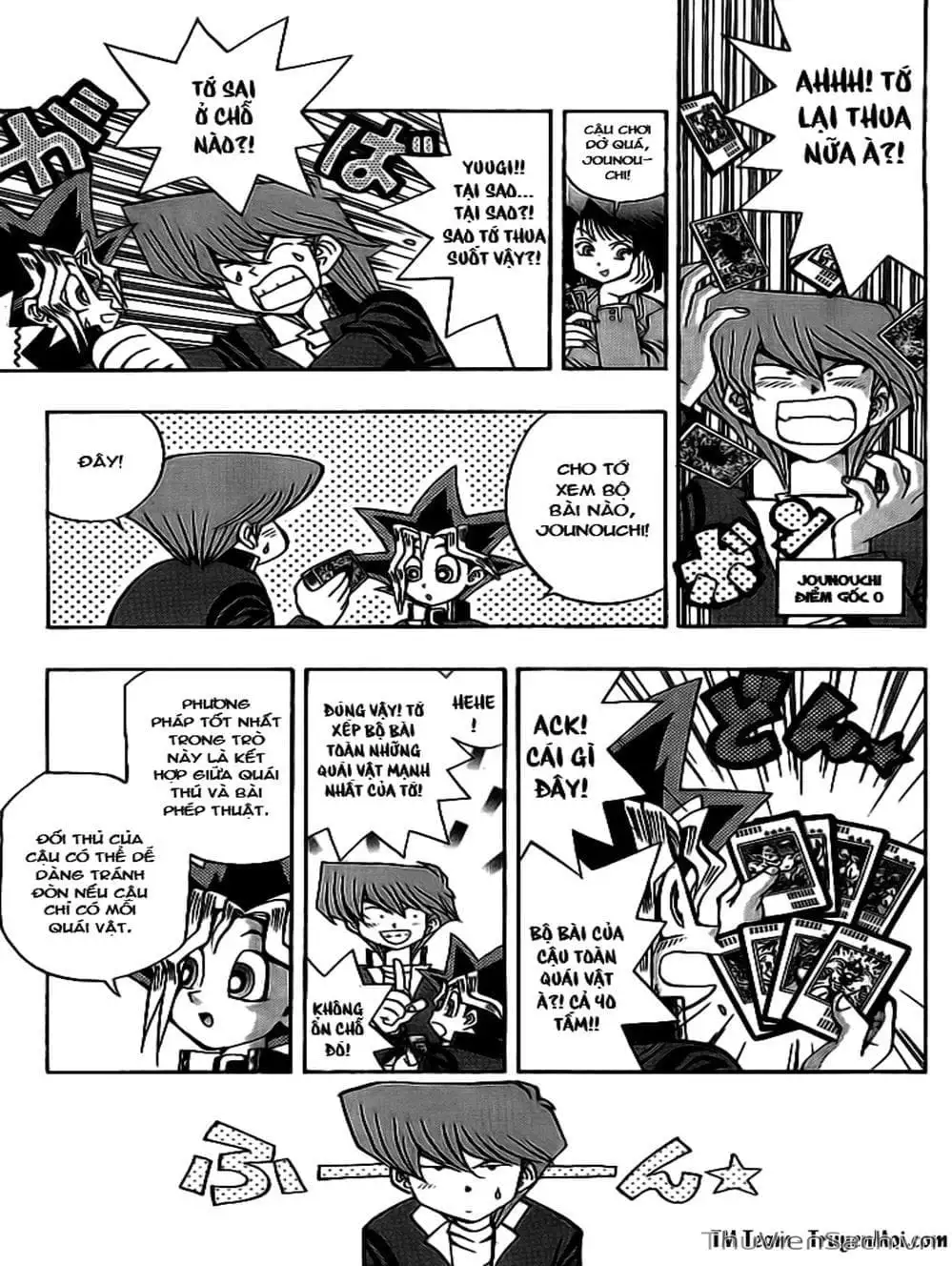 Truyện Tranh Vua Trò Chơi - Yugi Oh trang 5