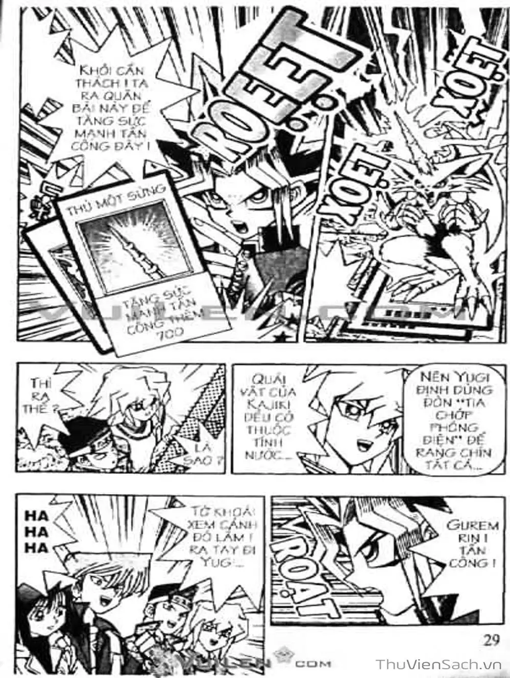 Truyện Tranh Vua Trò Chơi - Yugi Oh trang 5