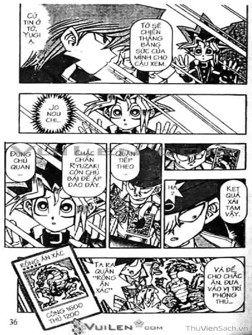 Truyện Tranh Vua Trò Chơi - Yugi Oh trang 5