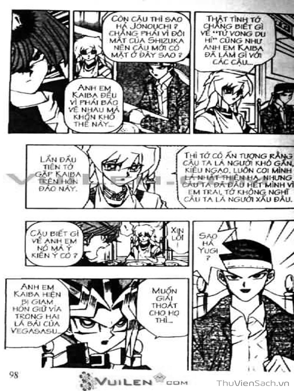 Truyện Tranh Vua Trò Chơi - Yugi Oh trang 5