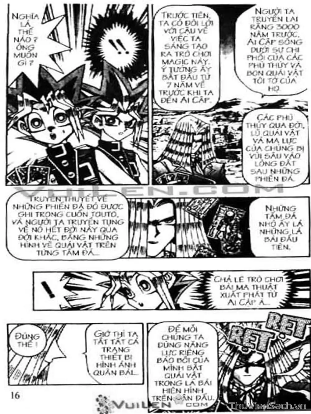 Truyện Tranh Vua Trò Chơi - Yugi Oh trang 5