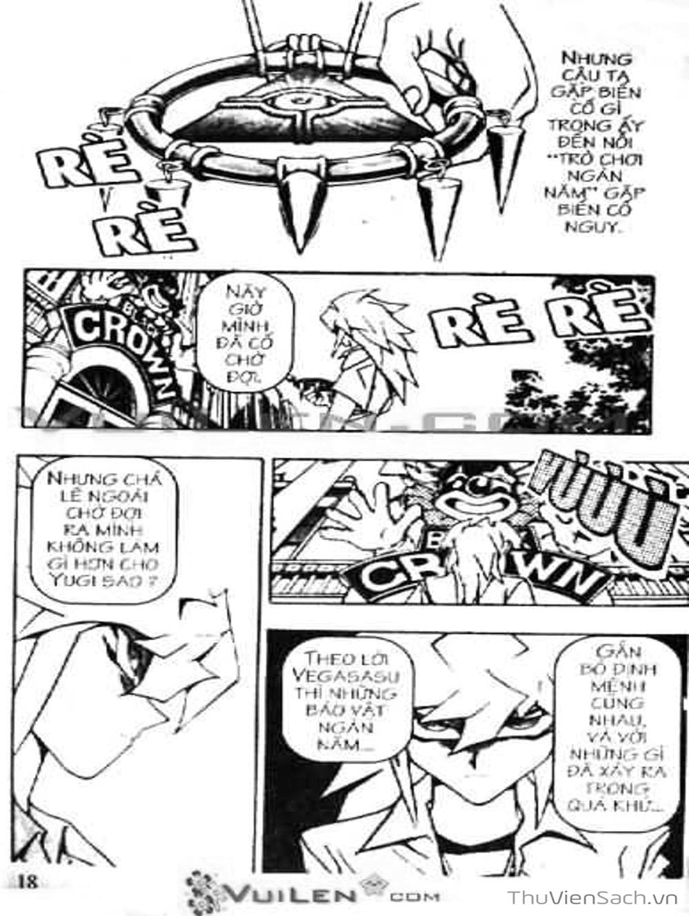 Truyện Tranh Vua Trò Chơi - Yugi Oh trang 5