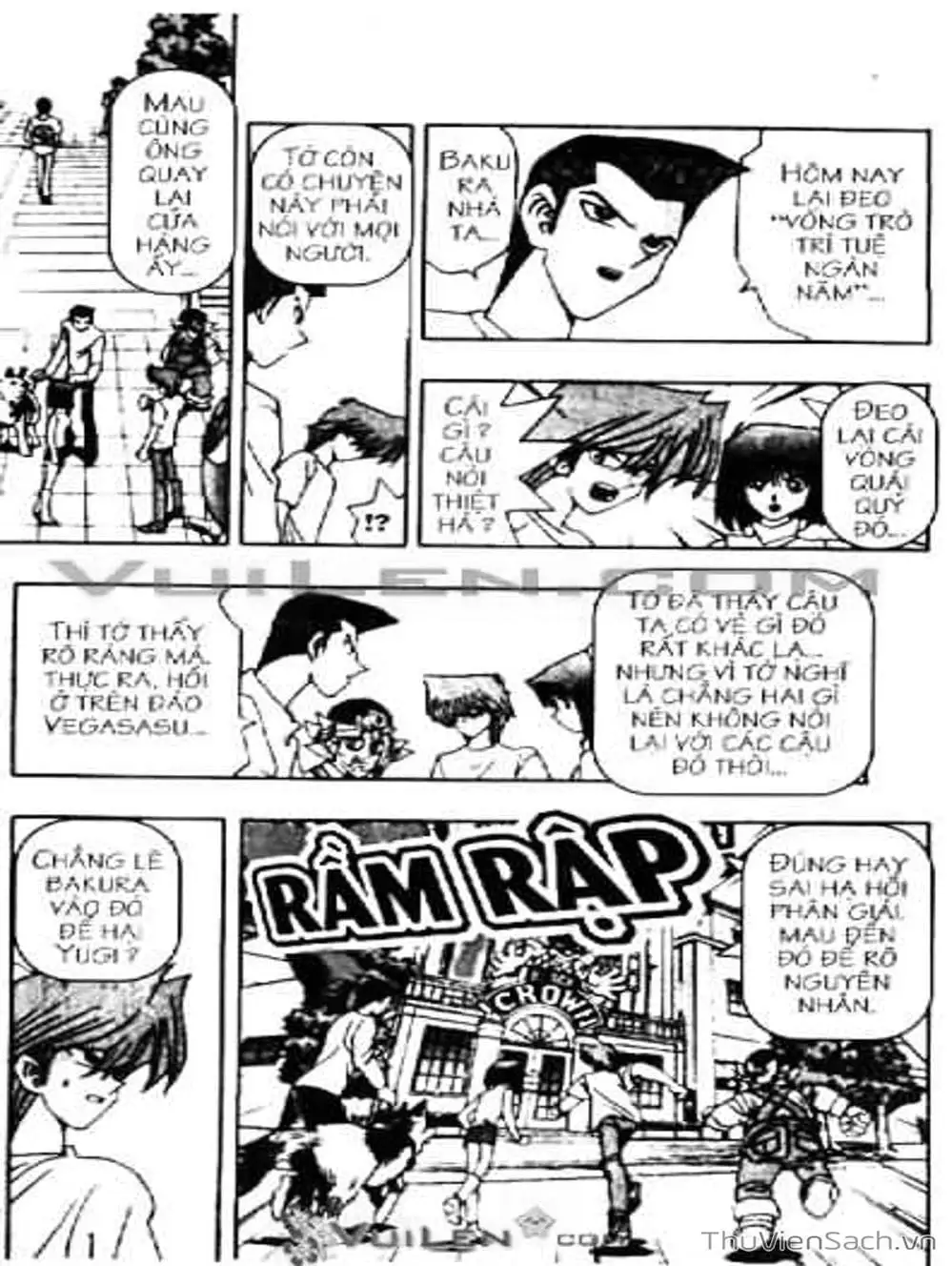 Truyện Tranh Vua Trò Chơi - Yugi Oh trang 5