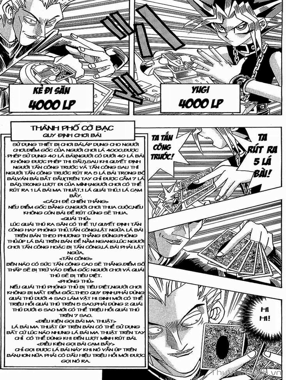 Truyện Tranh Vua Trò Chơi - Yugi Oh trang 5