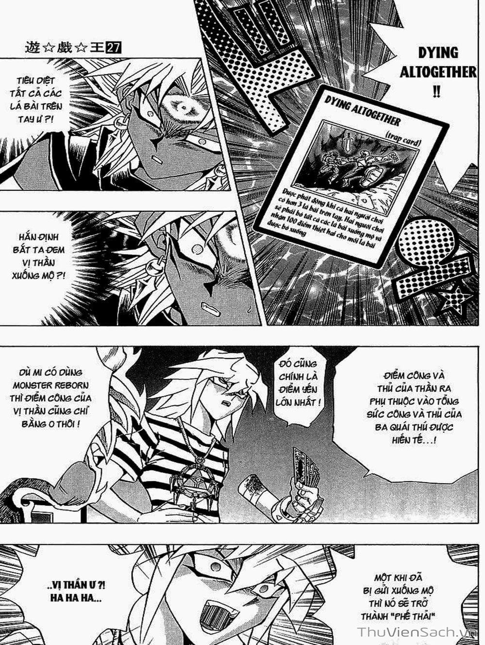 Truyện Tranh Vua Trò Chơi - Yugi Oh trang 5