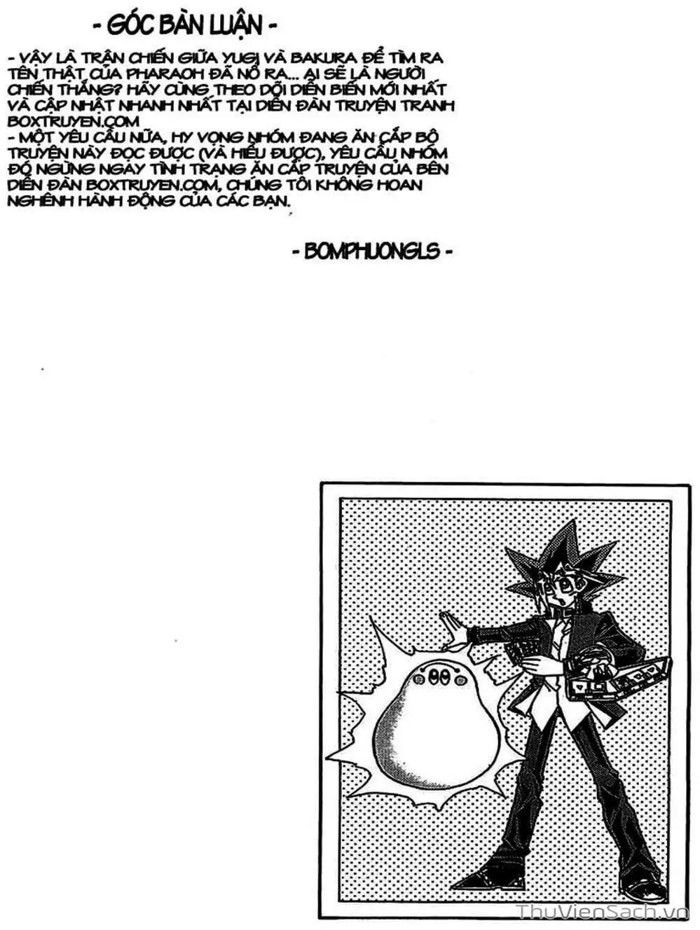 Truyện Tranh Vua Trò Chơi - Yugi Oh trang 5