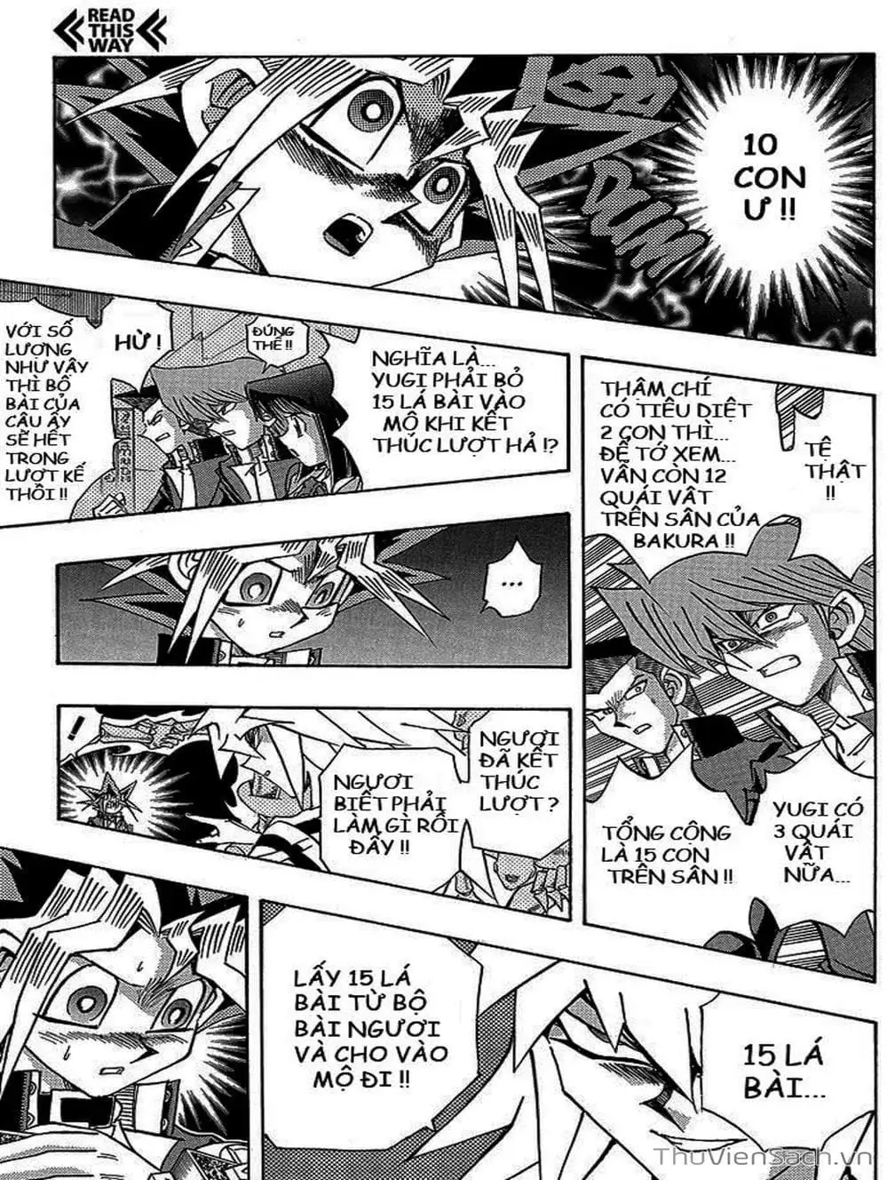 Truyện Tranh Vua Trò Chơi - Yugi Oh trang 5