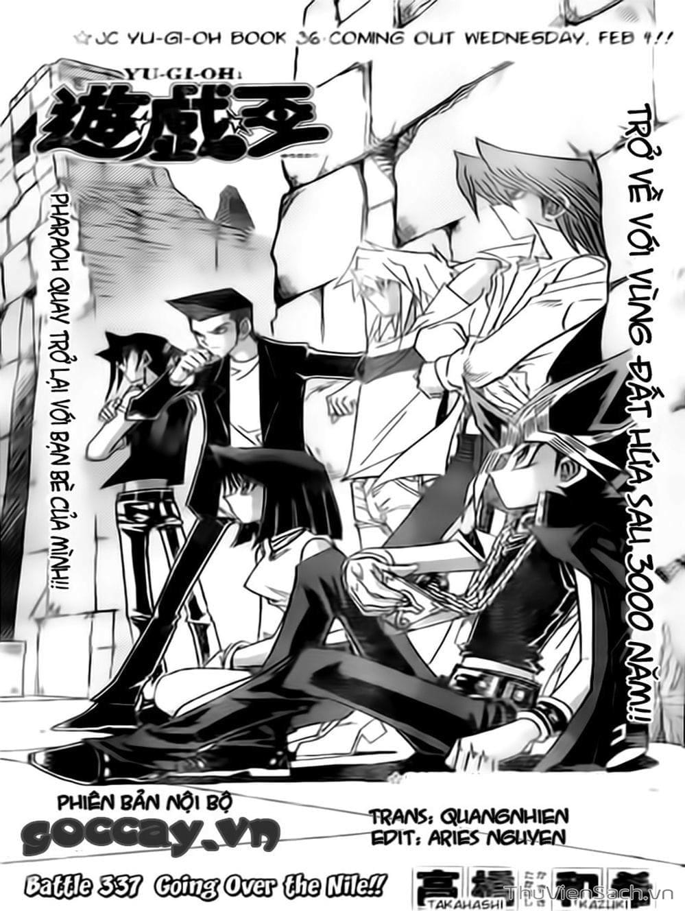 Truyện Tranh Vua Trò Chơi - Yugi Oh trang 5