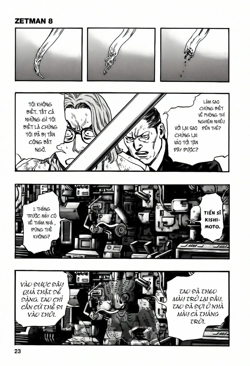 Truyện Tranh Zetman trang 10
