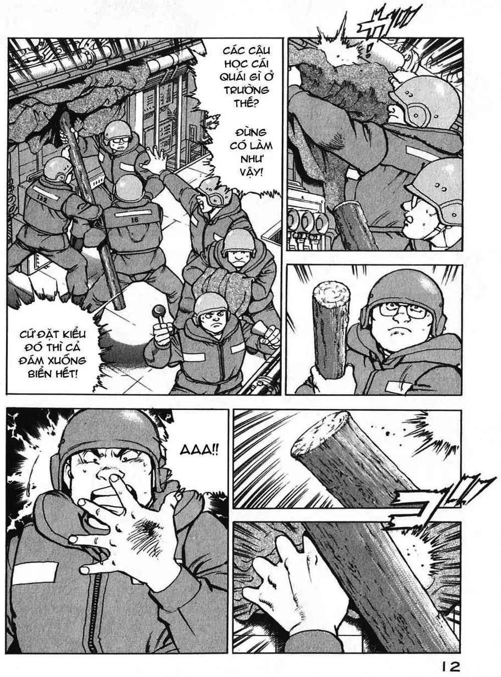 Truyện Tranh Con Diệc Đen - Zipang trang 4