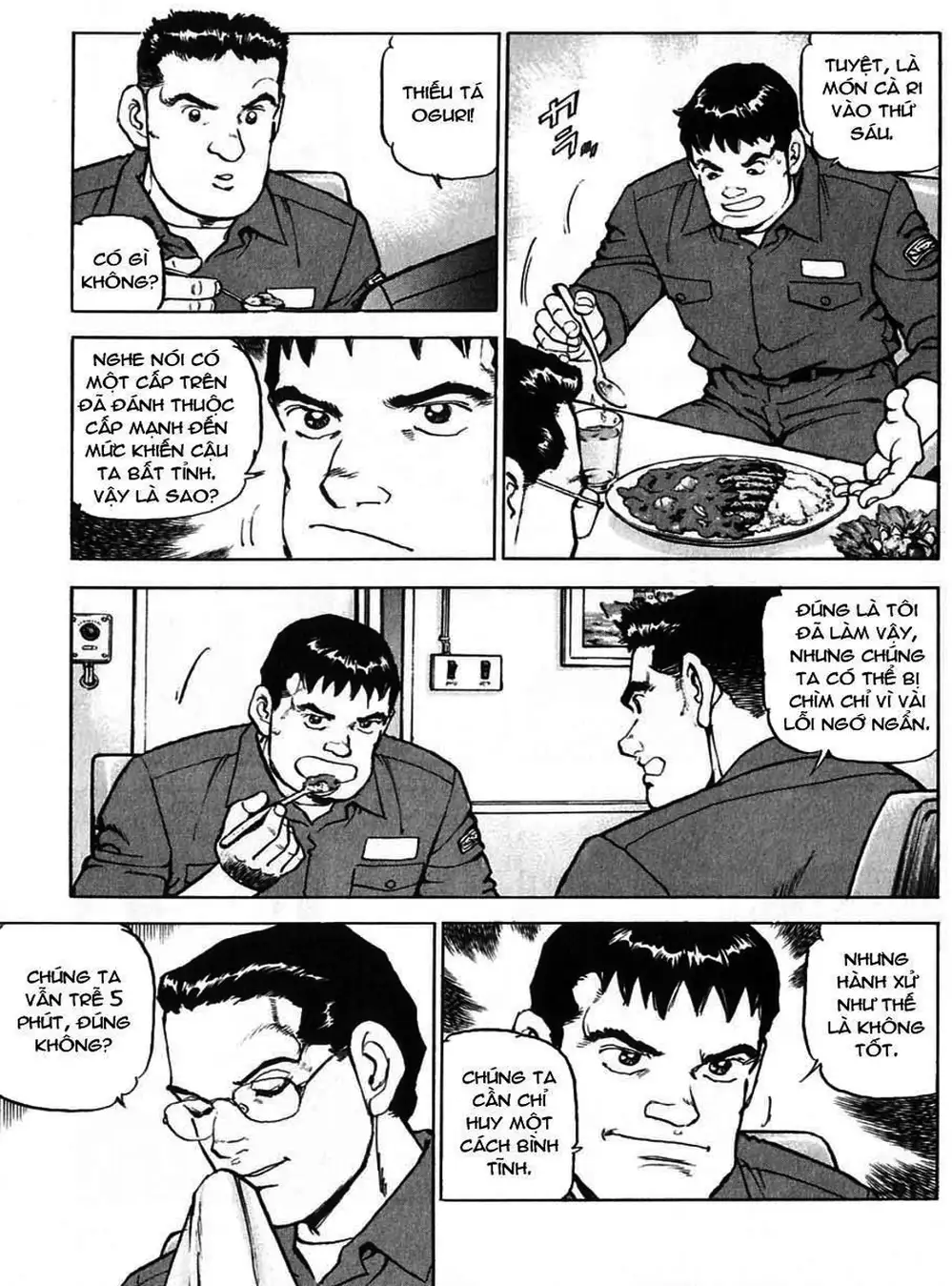 Truyện Tranh Con Diệc Đen - Zipang trang 4