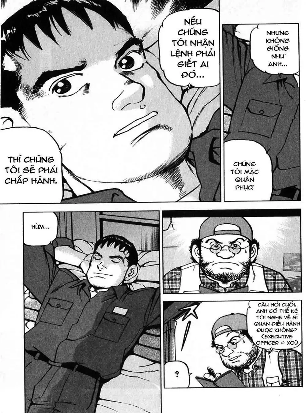 Truyện Tranh Con Diệc Đen - Zipang trang 4