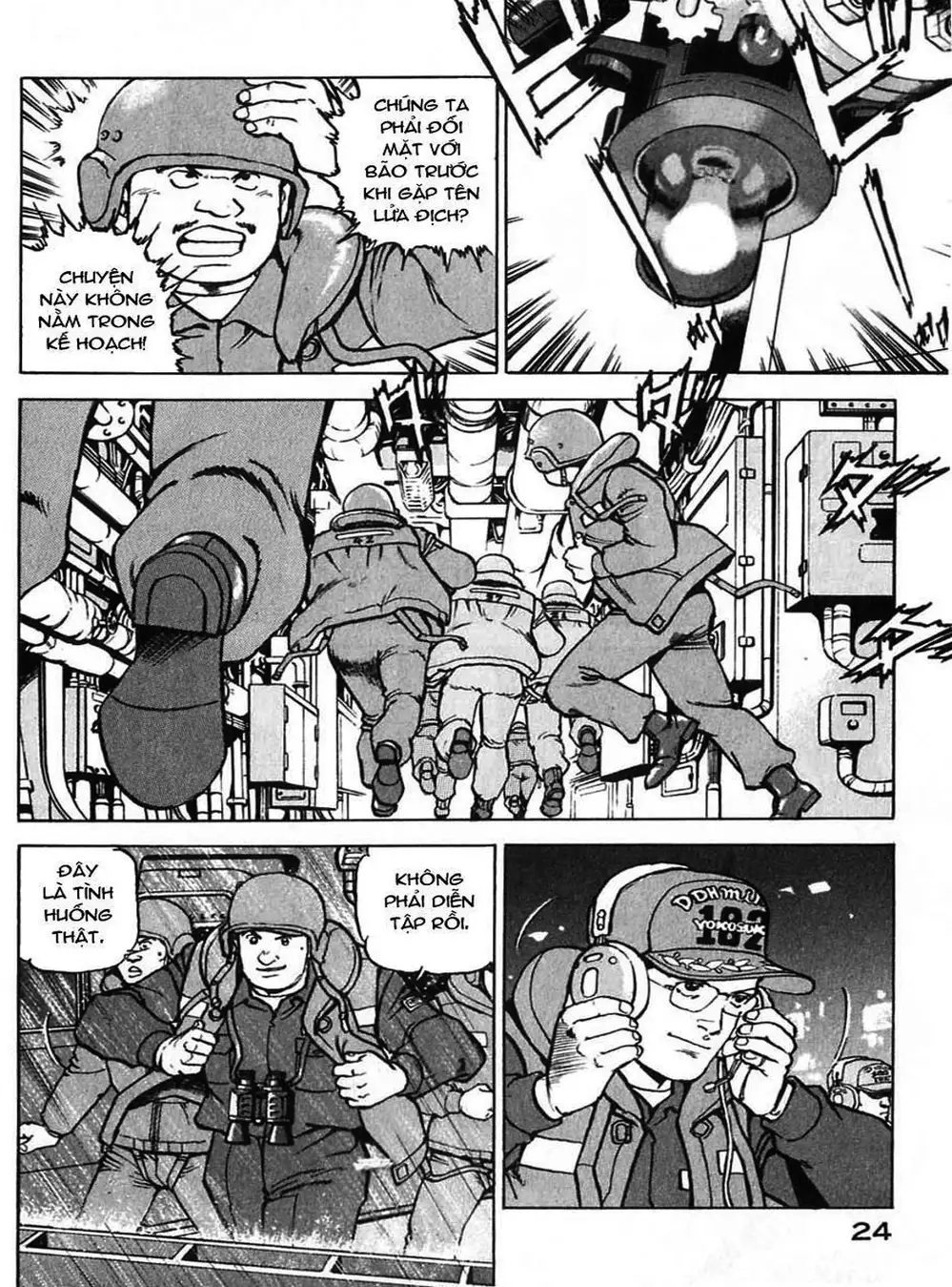 Truyện Tranh Con Diệc Đen - Zipang trang 4