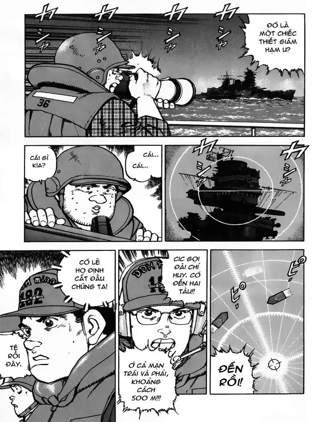 Truyện Tranh Con Diệc Đen - Zipang trang 4