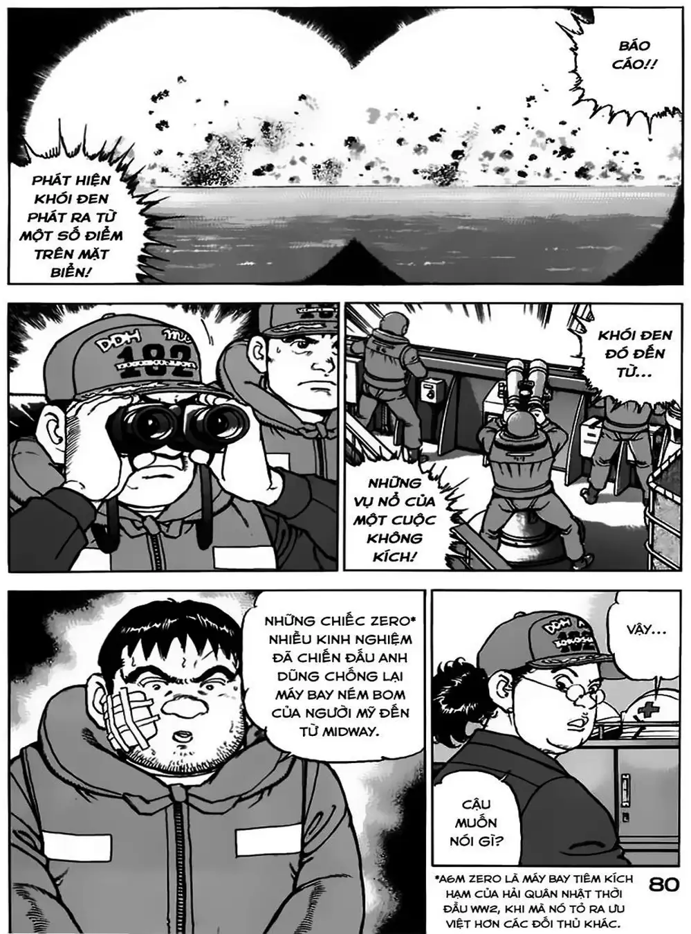 Truyện Tranh Con Diệc Đen - Zipang trang 4