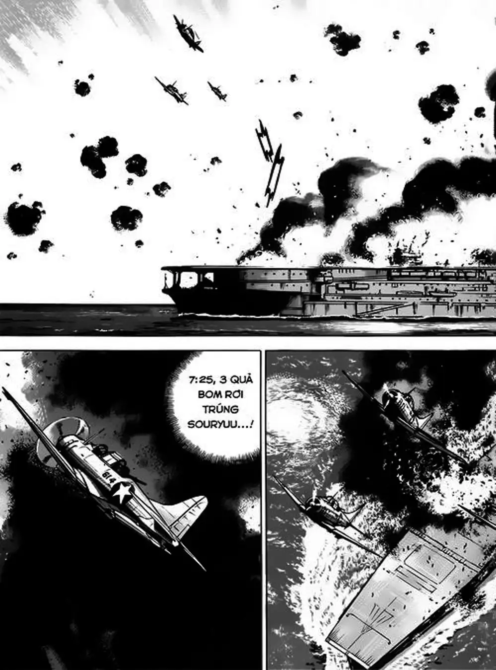 Truyện Tranh Con Diệc Đen - Zipang trang 4