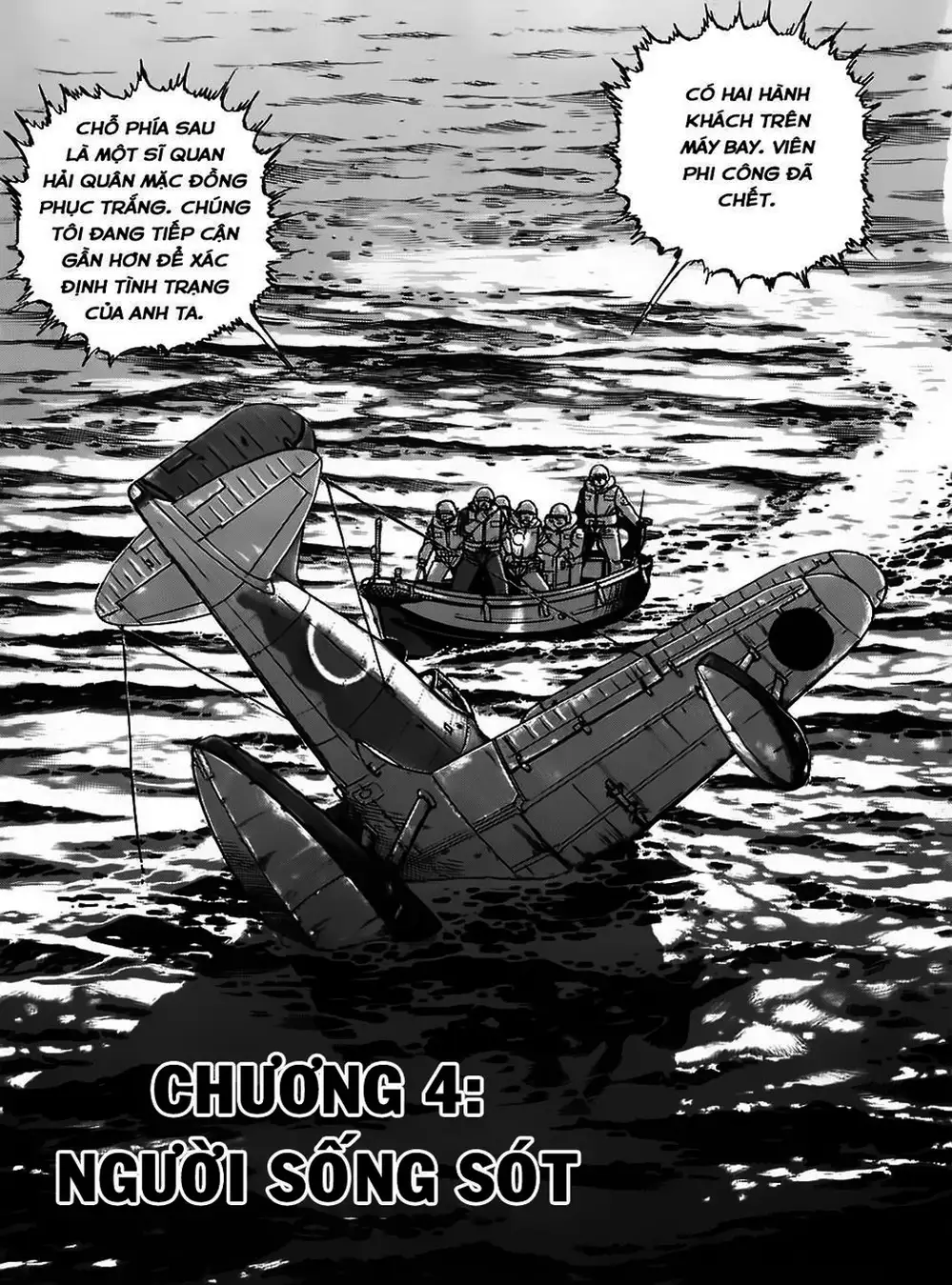 Truyện Tranh Con Diệc Đen - Zipang trang 4