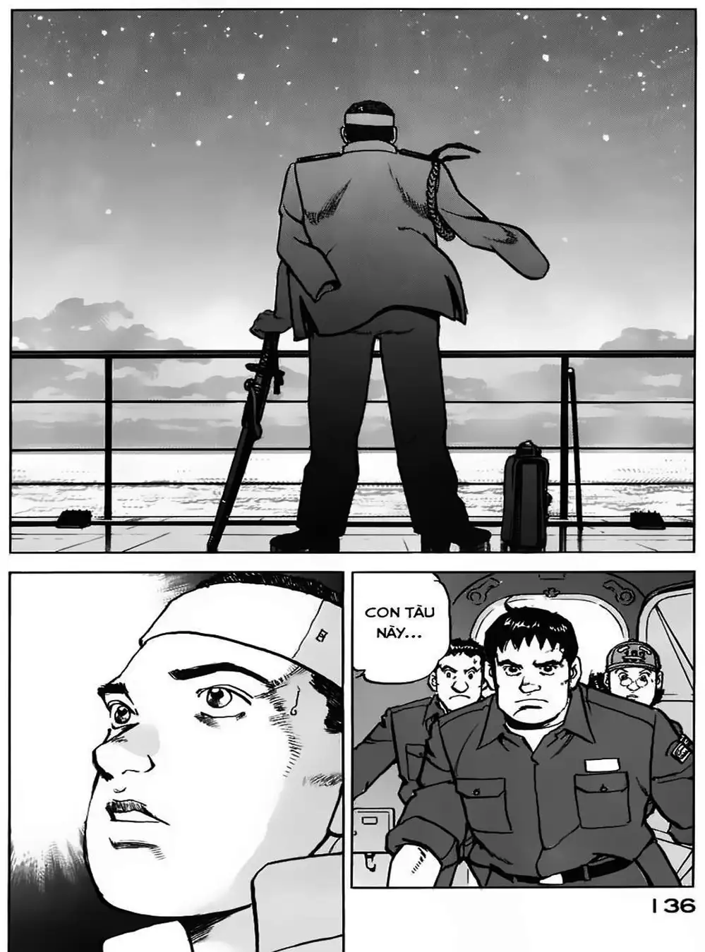 Truyện Tranh Con Diệc Đen - Zipang trang 4