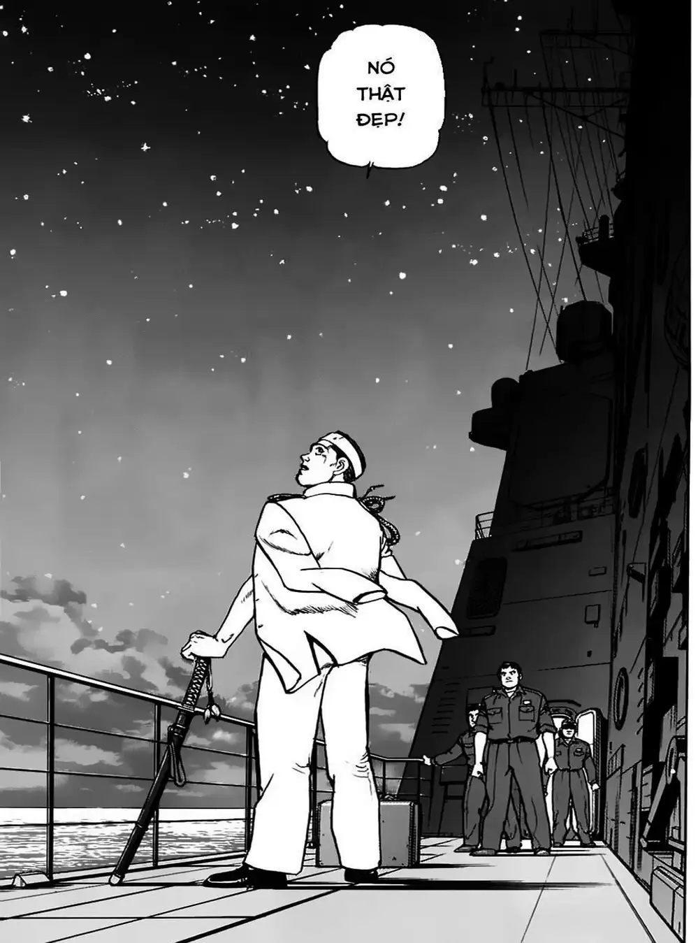 Truyện Tranh Con Diệc Đen - Zipang trang 4