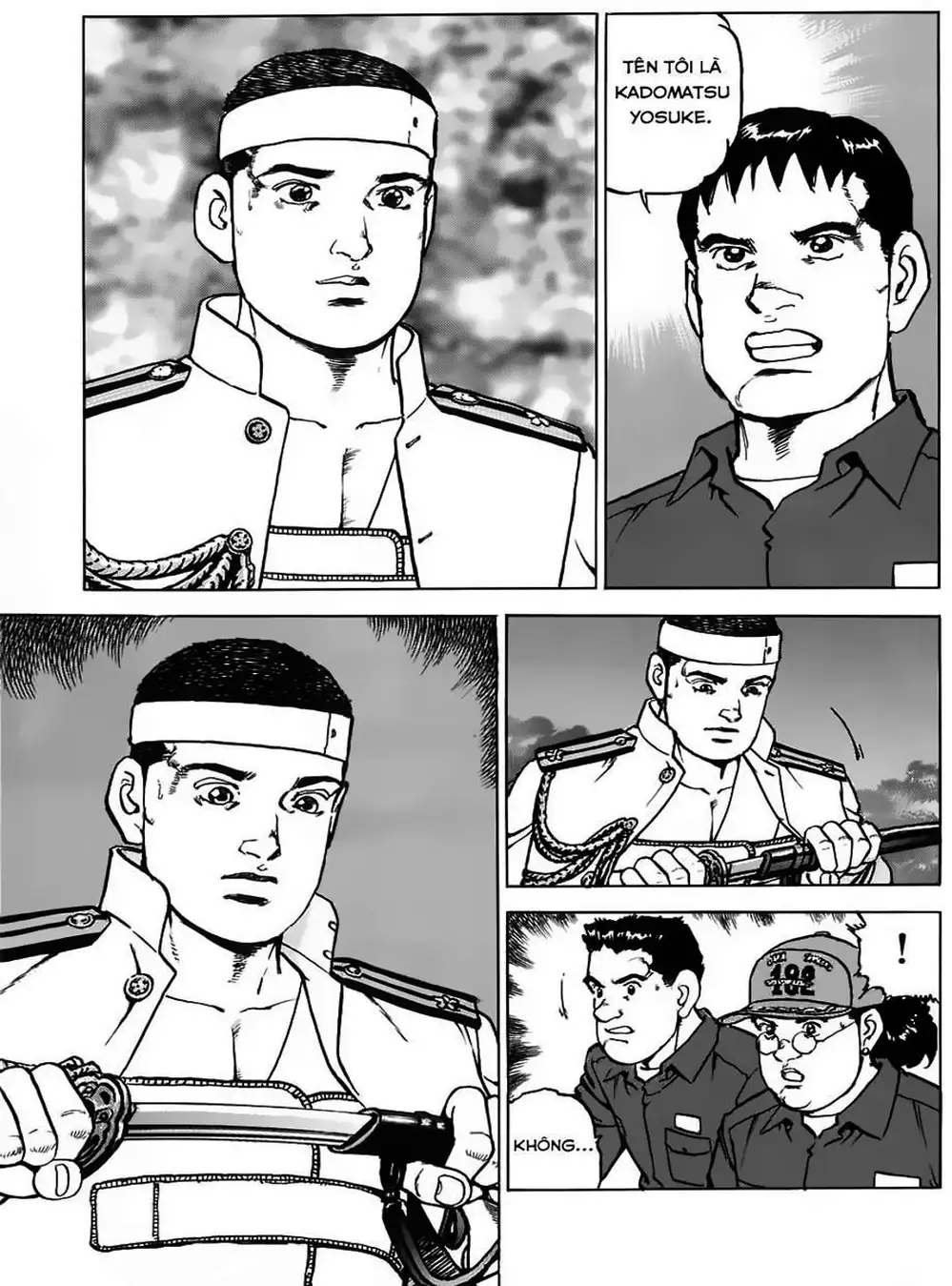 Truyện Tranh Con Diệc Đen - Zipang trang 4