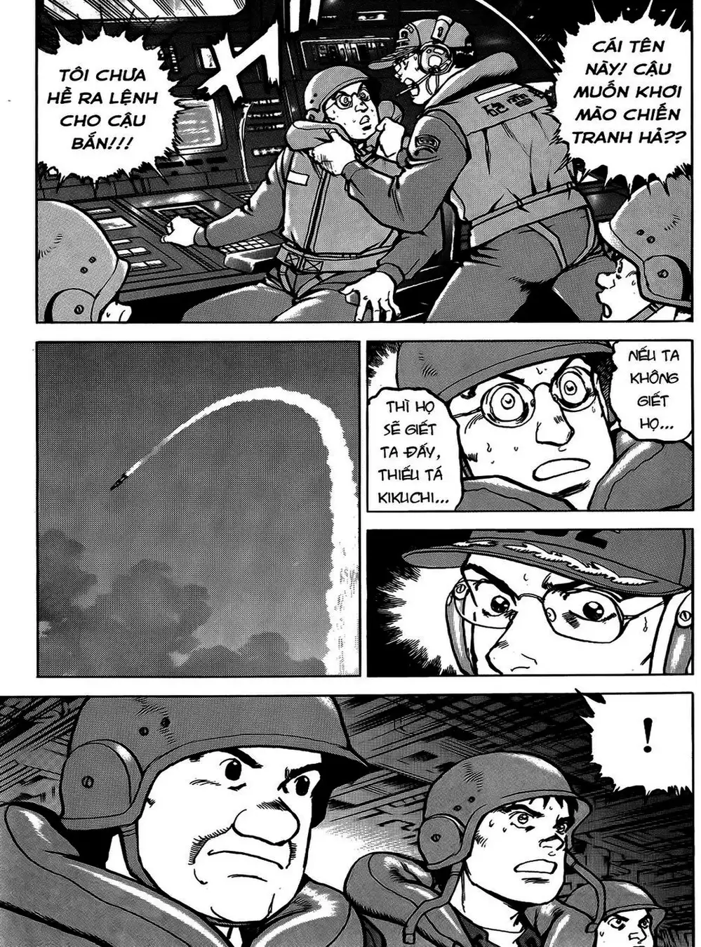 Truyện Tranh Con Diệc Đen - Zipang trang 4