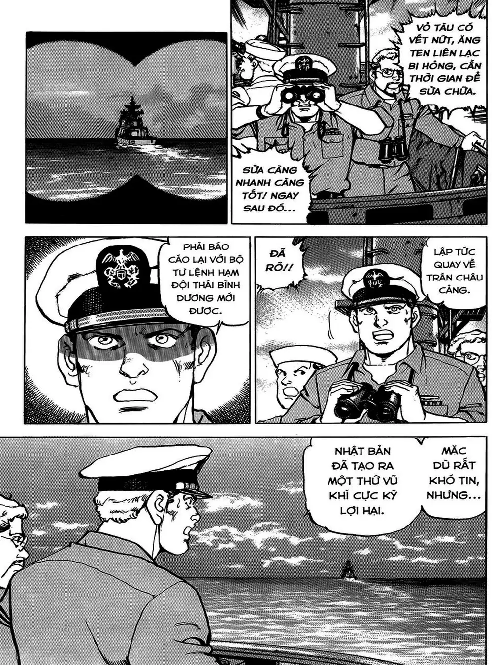 Truyện Tranh Con Diệc Đen - Zipang trang 4