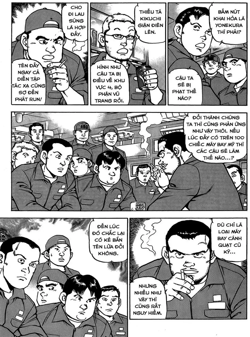 Truyện Tranh Con Diệc Đen - Zipang trang 4