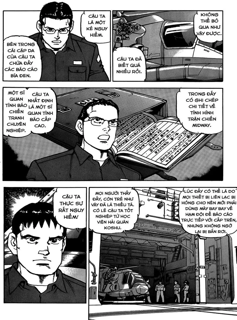 Truyện Tranh Con Diệc Đen - Zipang trang 4