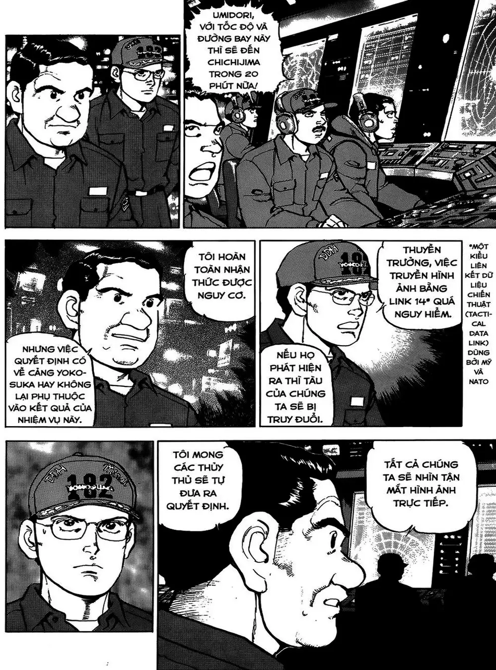 Truyện Tranh Con Diệc Đen - Zipang trang 4