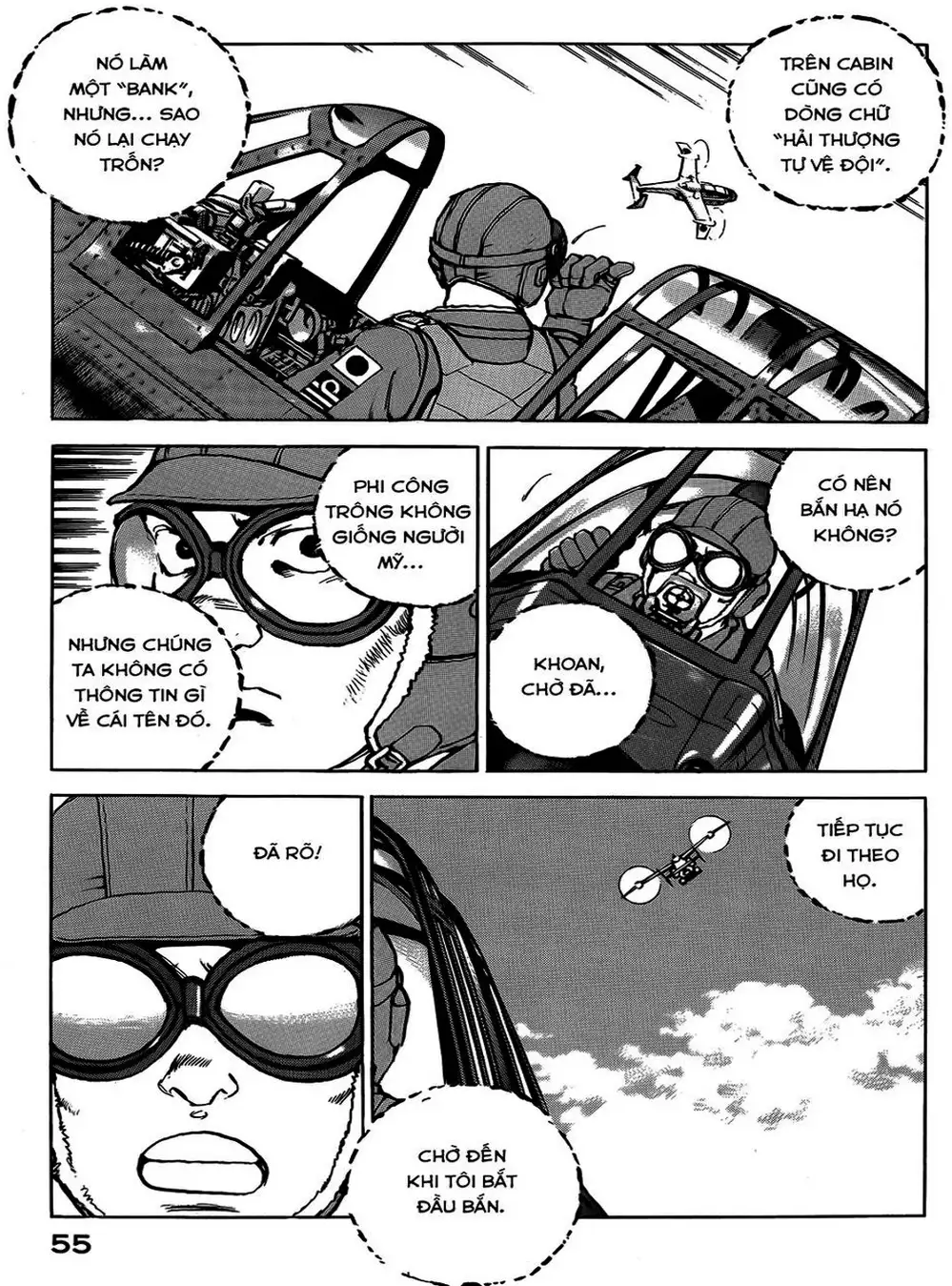 Truyện Tranh Con Diệc Đen - Zipang trang 4