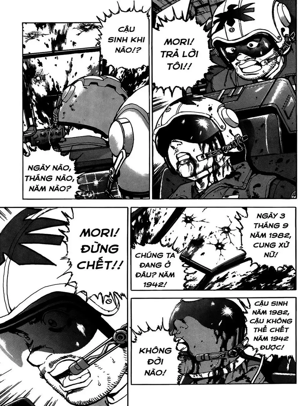 Truyện Tranh Con Diệc Đen - Zipang trang 4