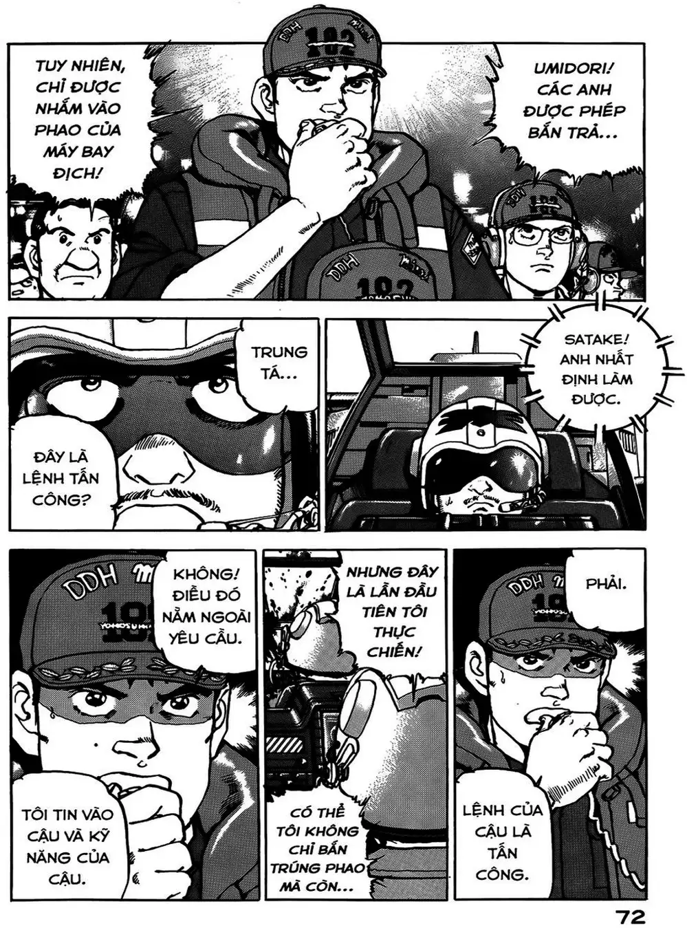 Truyện Tranh Con Diệc Đen - Zipang trang 4