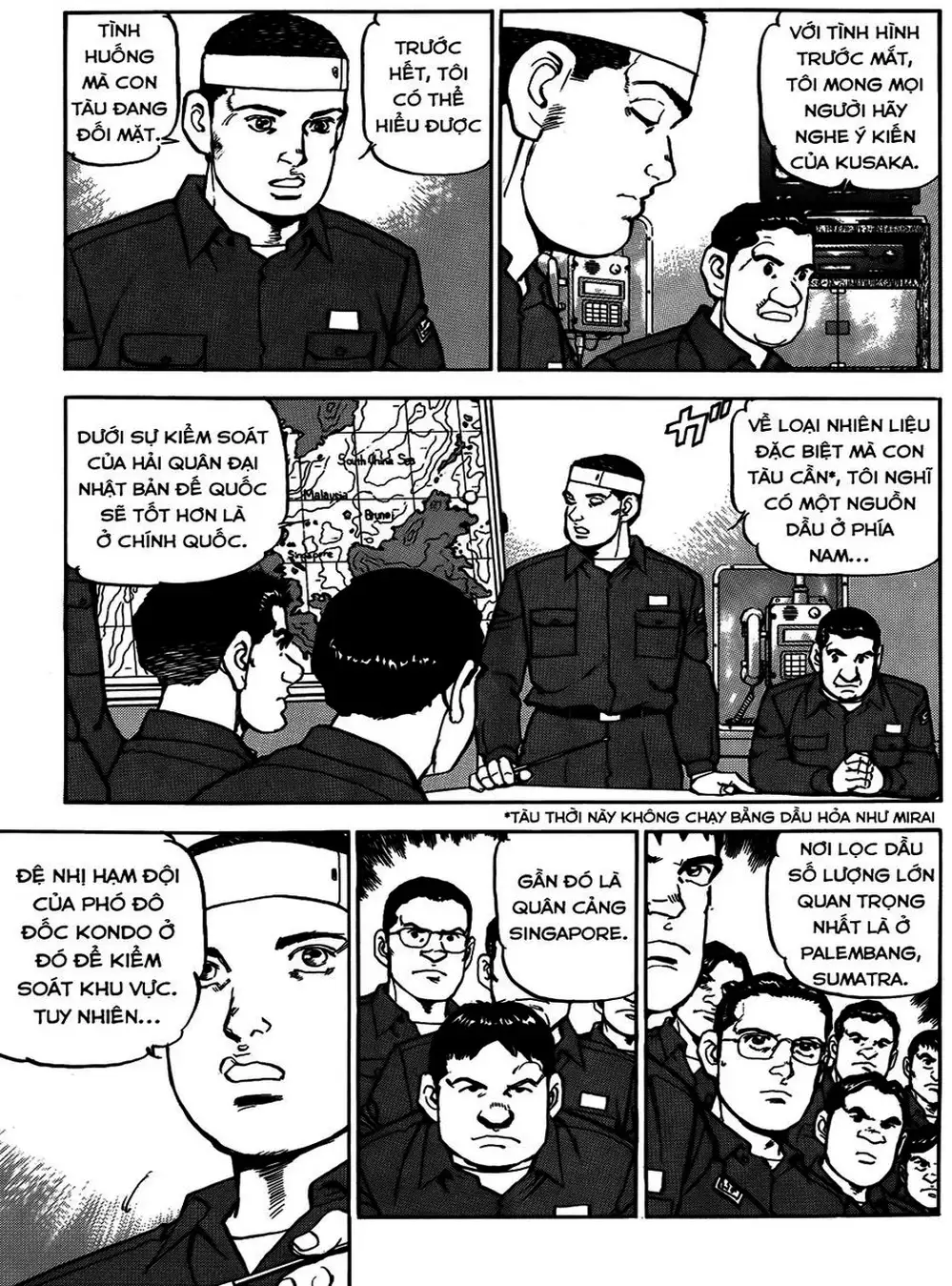 Truyện Tranh Con Diệc Đen - Zipang trang 4