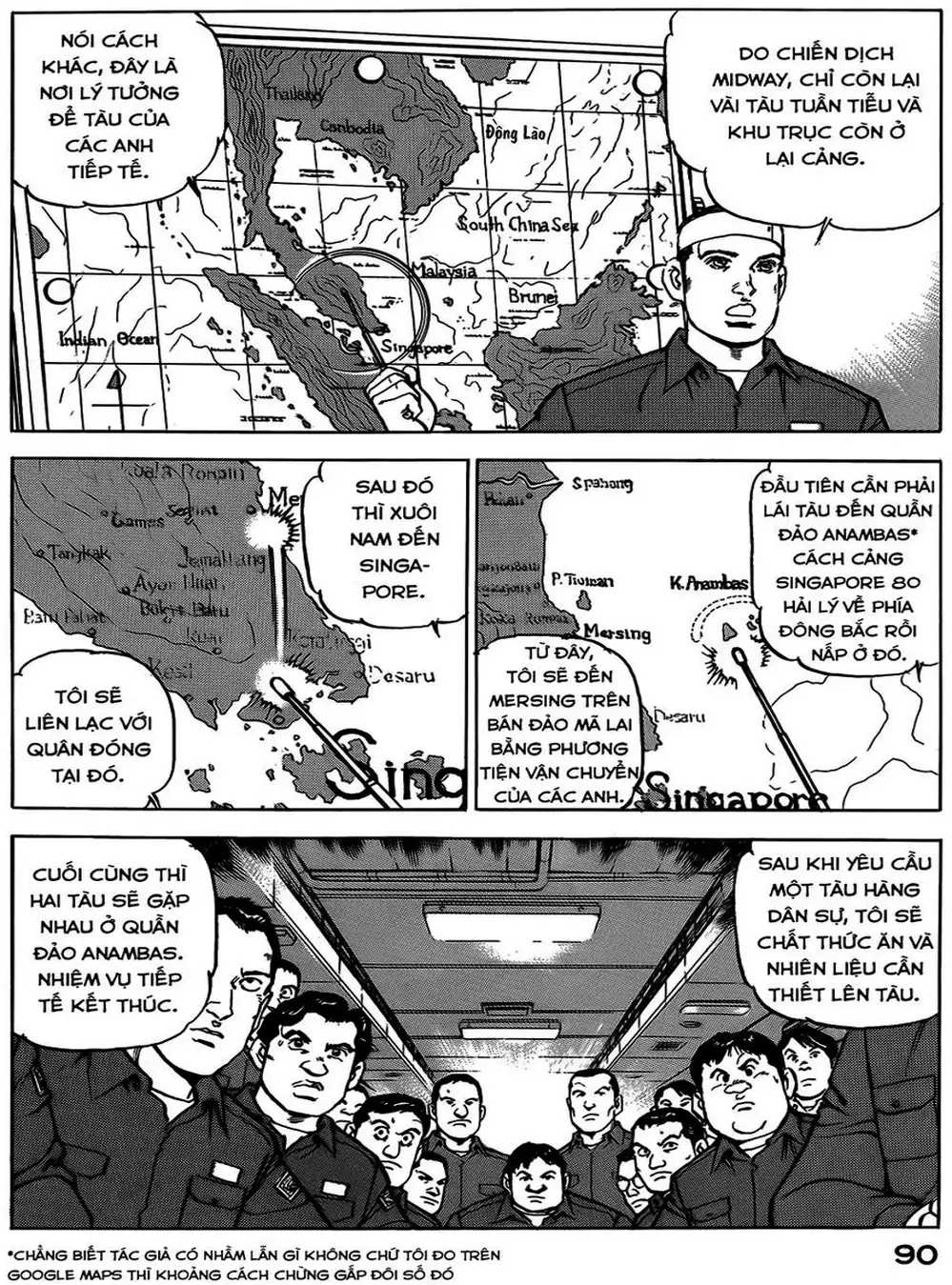 Truyện Tranh Con Diệc Đen - Zipang trang 4