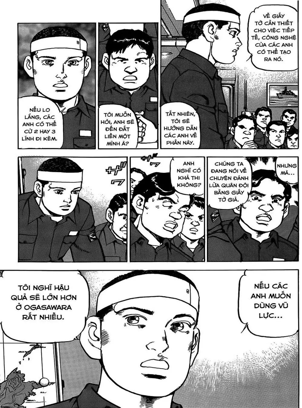 Truyện Tranh Con Diệc Đen - Zipang trang 4