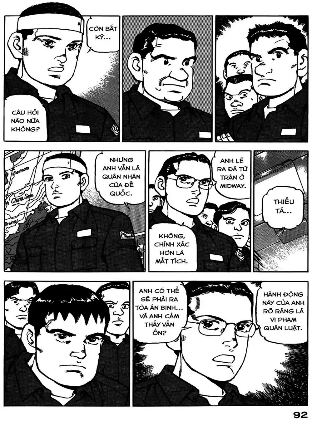 Truyện Tranh Con Diệc Đen - Zipang trang 4