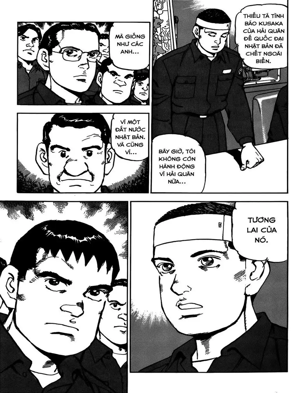 Truyện Tranh Con Diệc Đen - Zipang trang 4