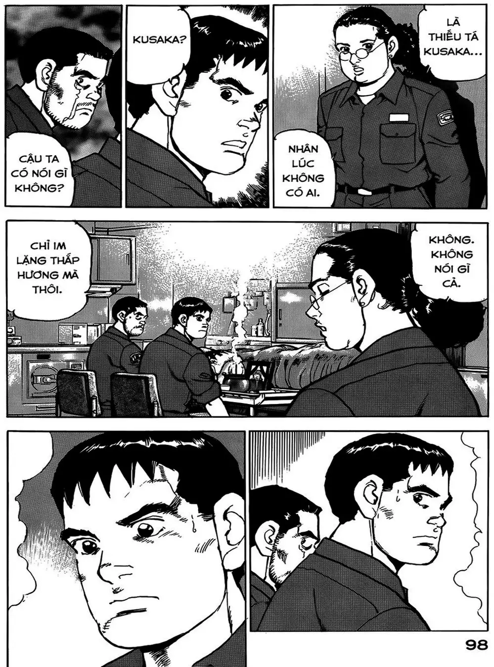 Truyện Tranh Con Diệc Đen - Zipang trang 4