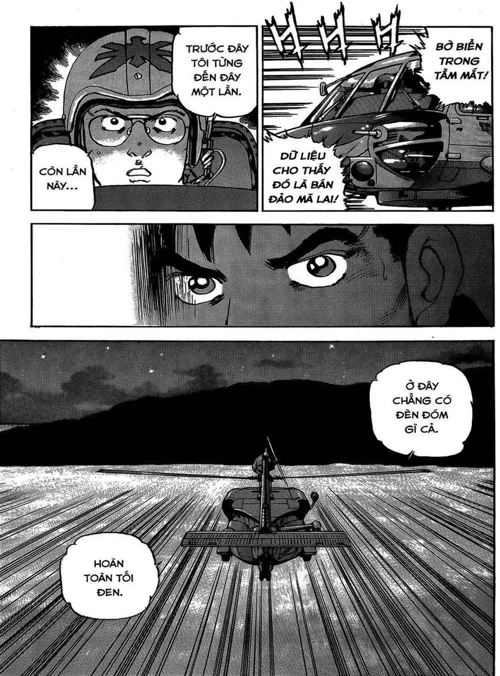 Truyện Tranh Con Diệc Đen - Zipang trang 4