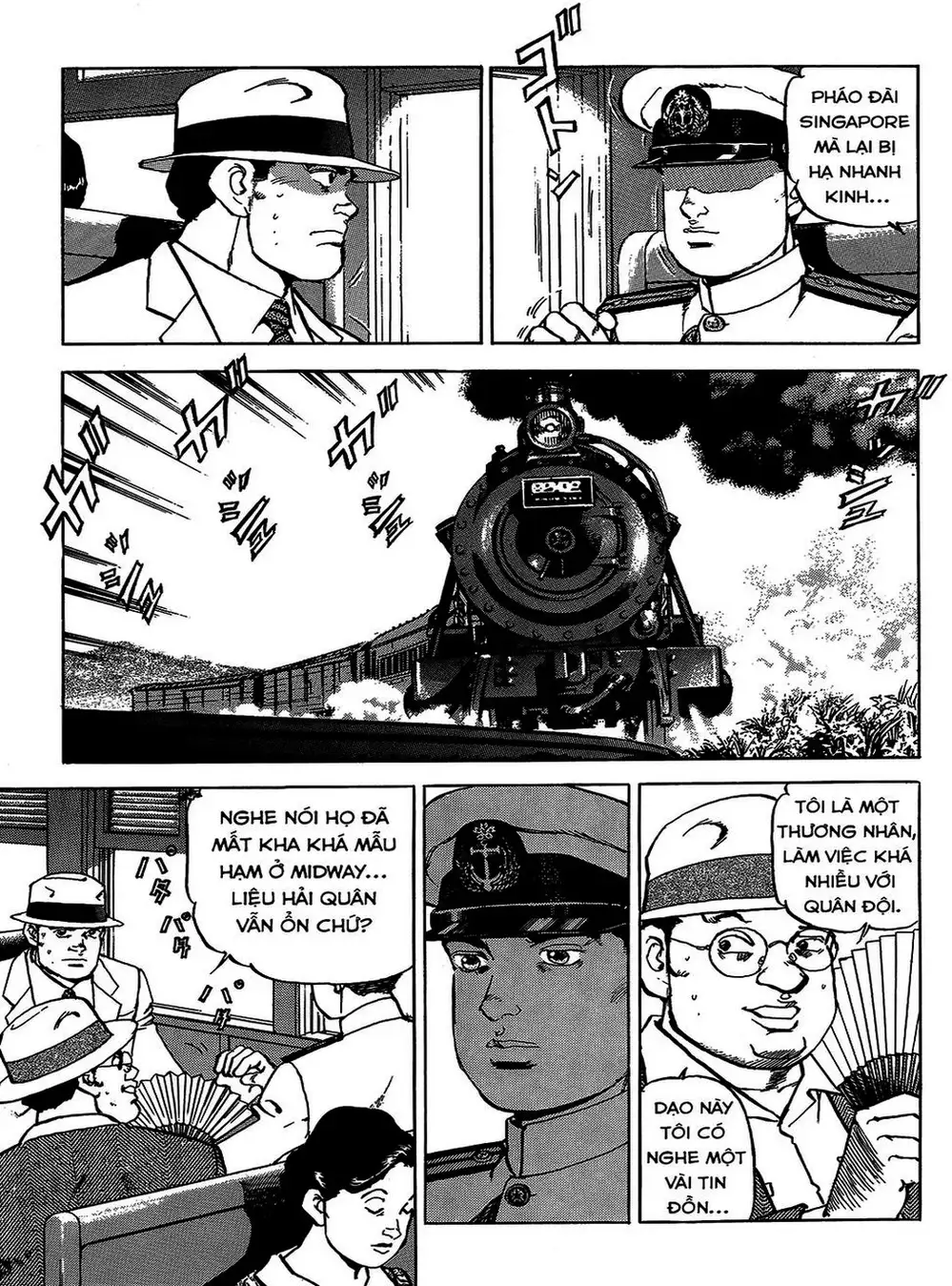 Truyện Tranh Con Diệc Đen - Zipang trang 4