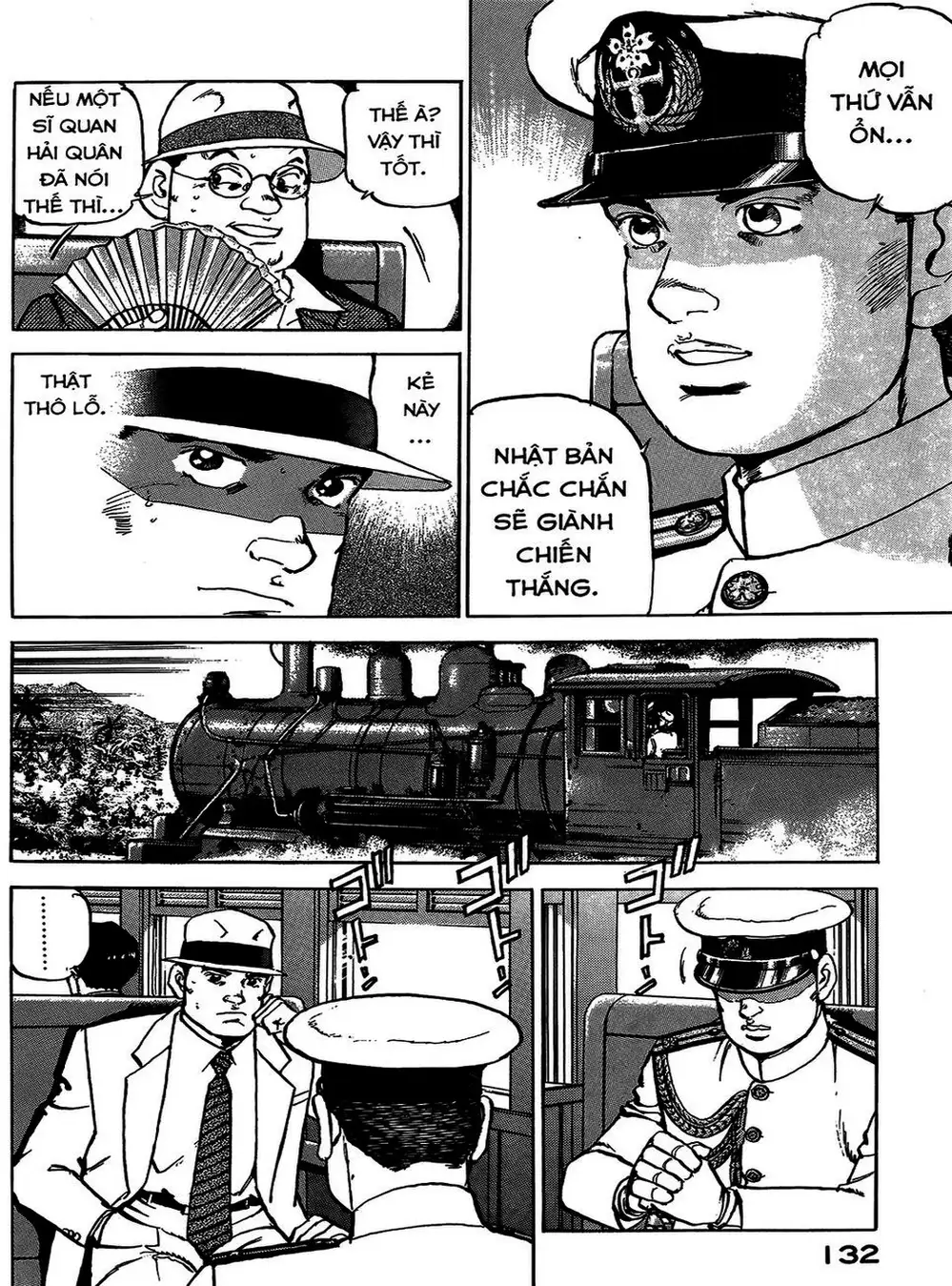 Truyện Tranh Con Diệc Đen - Zipang trang 4