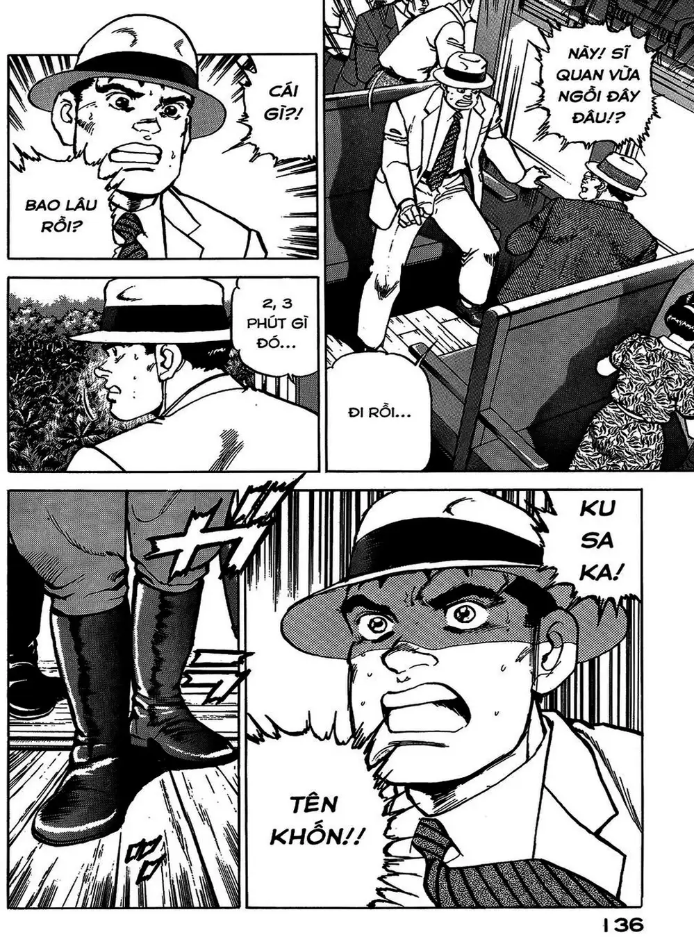 Truyện Tranh Con Diệc Đen - Zipang trang 4