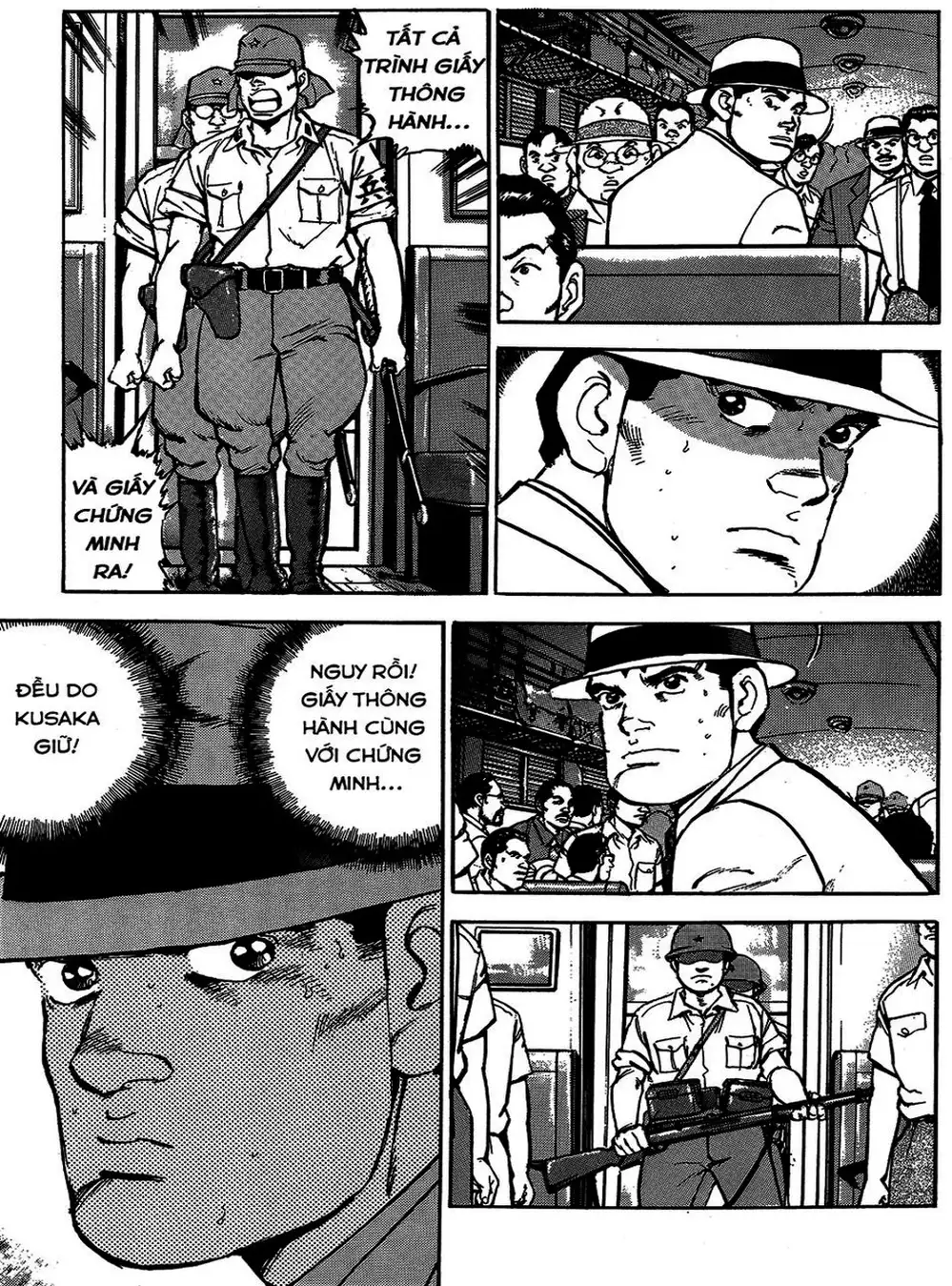 Truyện Tranh Con Diệc Đen - Zipang trang 4